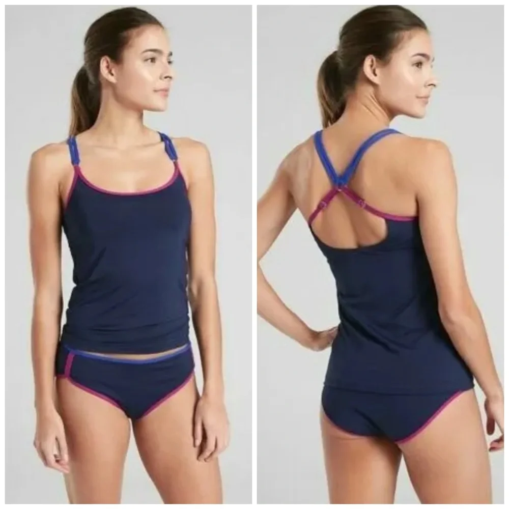Athleta Kapalua Bra-Sized Swim Tank